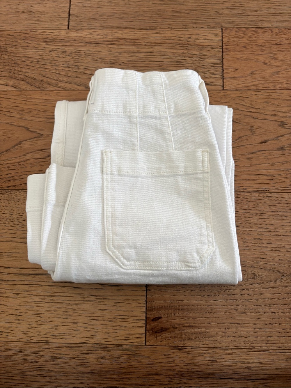 Anthropologie Maeve Colette Cropped White Women's Jeans